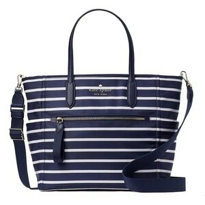 Kate Spade Chelsea Medium Satchel Marina Stripe